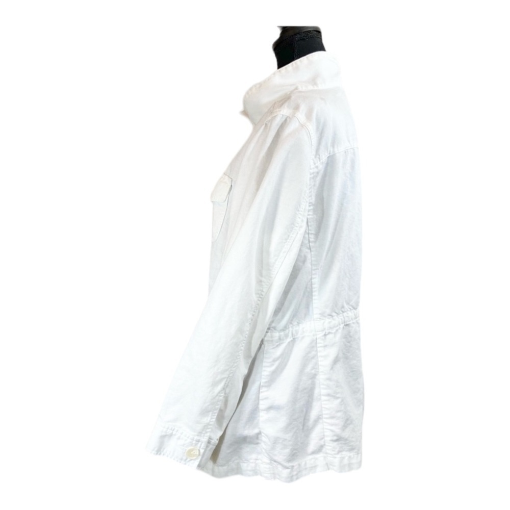 Talbots linen blend drawstring jacket - Picture 2 of 8